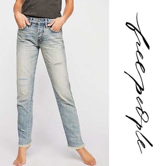 Free People Denim - WE THE FREE | The Pioneer Skinny Lived in Blue 24